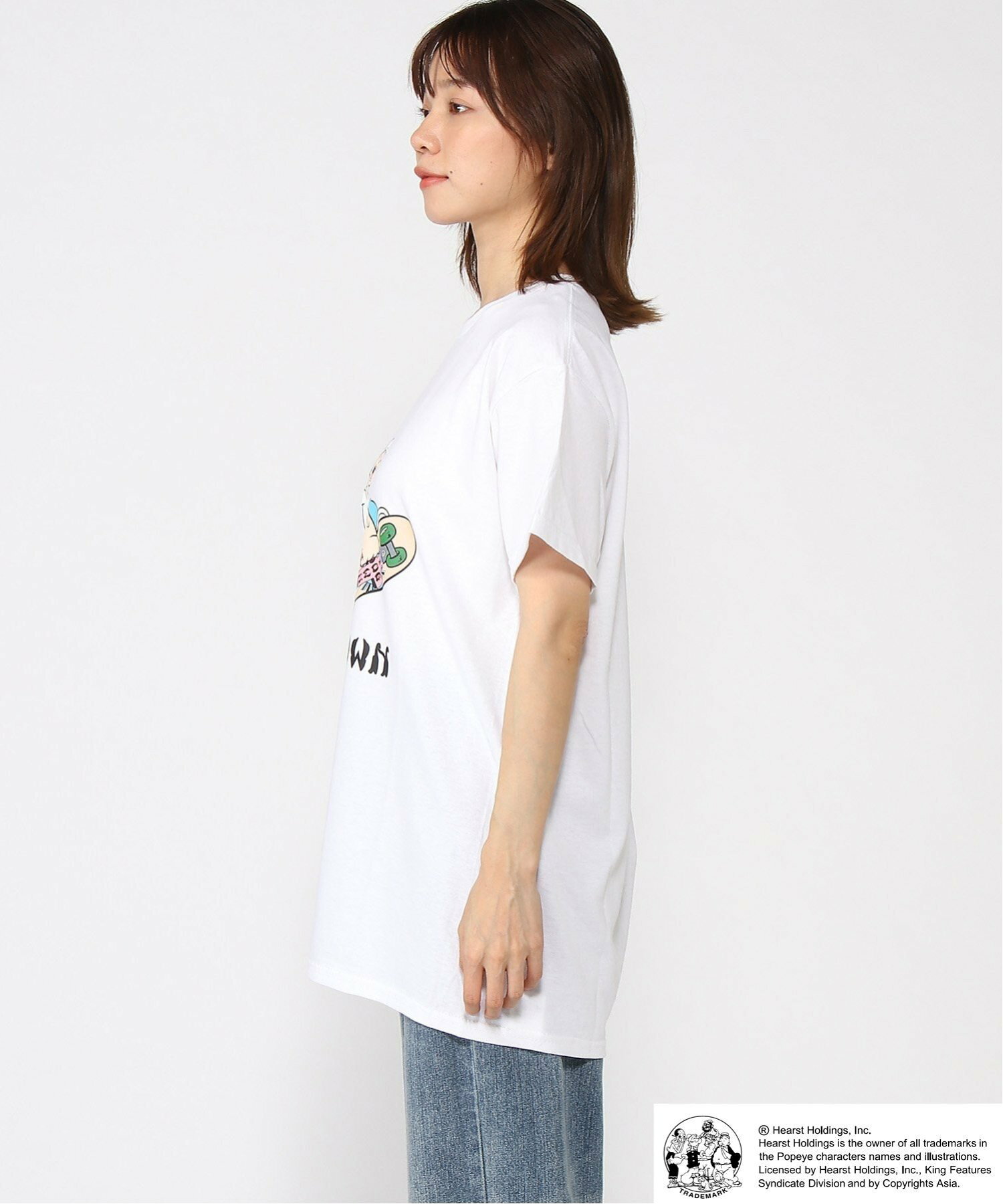 DOGTOWN/(U)POPEYE SKATE 半袖Tシャツ